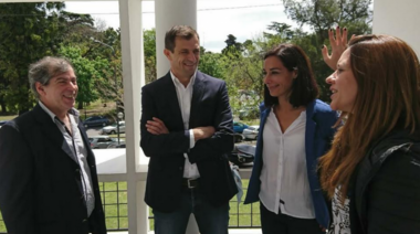 Bali Bucca recorrió La Plata junto a Di Marzio y Lambertini