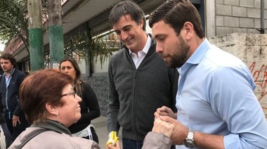 Lucas Delfino y Esteban Bullrich recorrieron Hurlingham