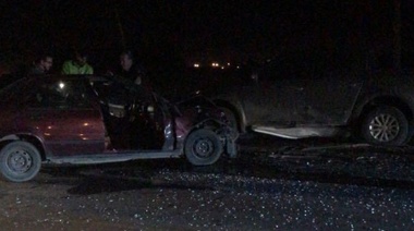 Seis personas resultaron heridas por un choque de frente en Olmos