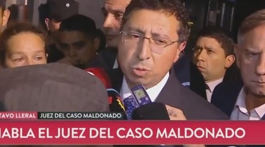 Juez Lleral: "Se pudo determinar que no hubo lesiones en el cuerpo"