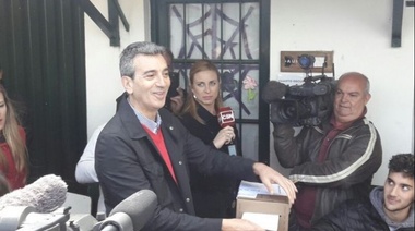 Votó Randazzo: "Hoy está hablando la gente"