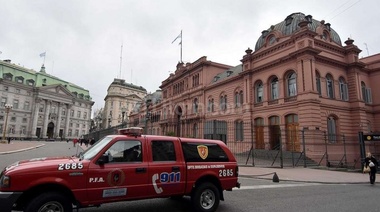 Realizaron una amenaza de bomba en la Casa Rosada