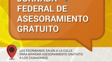 Los escribanos bonaerenses realizarán una jornada de asesoramiento gratuito