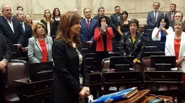 Juraron Cristina Kirchner y Esteban Bullrich