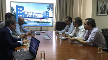 Reunión en el Ministerio de Transporte por el Aeropuerto en Palomar