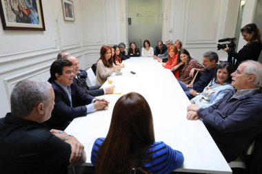 Cristina Kirchner se reunió con los diputados electos de Unidad Ciudadana