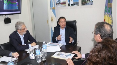 El intendente de Florencio Varela se reunió con los directivos de Edesur