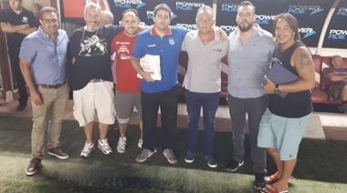 El Changui Barragán fue distinguido por el Club Argentinos Juniors