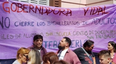 Guido Lorenzino rechazó el cierre de los Bachilleratos para Adultos