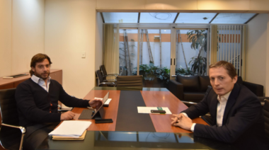 Fernando Gray se reunió con Federico Salvai