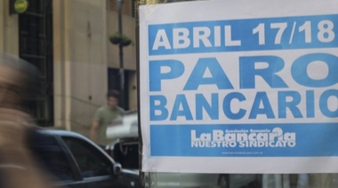Segunda jornada del paro bancario en todo el país