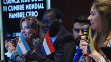 Zuccari participó de la III Cumbre Mundial de Seguridad Alimentaria en Ecuador