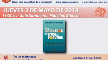 Guillermo Chaves presenta su nuevo libro en la Feria Internacional del Libro