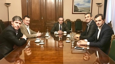 Randazzo se reunió con Pichetto en el Senado