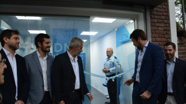 Lucas Delfino inauguró un Centro de Documentación Rápida en Hurlingham