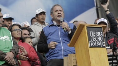 Sergio Palazzo le reclamó a la CGT que convoque a un paro general