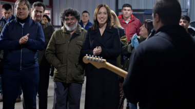 Vidal volvió a pisar un distrito peronista