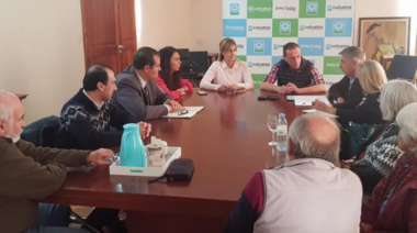 Merquel se reunió con cooperativistas y agricultores familiares