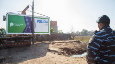 Inauguraron un destacamento policial donde había un bunker narco