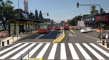 Comenzaron las obras del metrobus en Florencio Varela