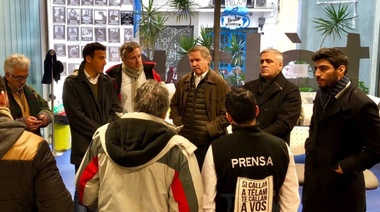 Felipe Solá se reunió con los trabajadores de Télam