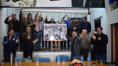 El PJ La Plata homenajeó a Saúl Ubaldini