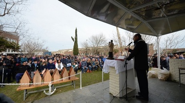 El Obispo de La Plata le dio su bendición al Astillero Río Santiago