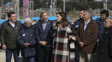 Mar del Plata: Vidal y Frigerio inauguraron estación depuradora de aguas residuales