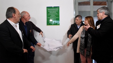 Britos inauguró el Centro de Educación Complementaria de Moquehuá