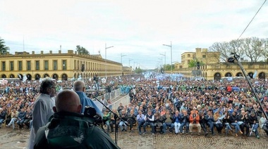 Bajo el lema Paz, Pan y Trabajo, la Iglesia le dio su bendición al antimacrismo