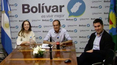 Vidal visitó 25 de Mayo y Bolívar