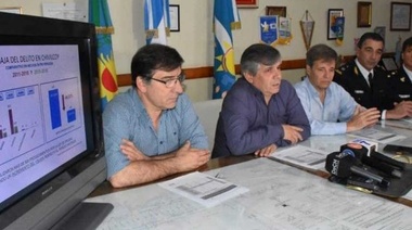 Britos destacó la baja del delito en Chivilcoy