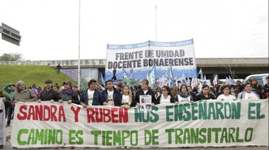 A tres meses de la tragedia evitable, marcharon para exigir justicia por Sandra y Rubén