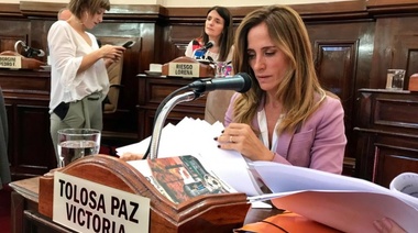 Victoria Tolosa Paz: “El Presupuesto de Vidal pone a La Plata en jaque”