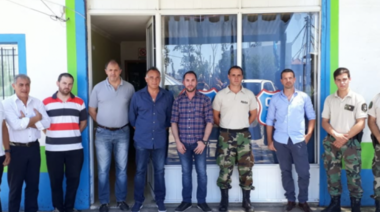 Barragán y concejales supervisaron obras en Roque Pérez