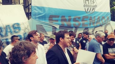 Guillermo Kane: "Repudiamos el recorte presupuestario al Astillero Río Santiago"