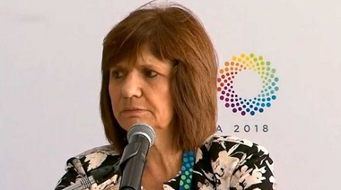 G20: Bullrich manifestó que espera una jornada "en paz y sin violencia"