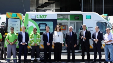 Vidal anunció la ampliación del SAME Provincia a 4 municipios