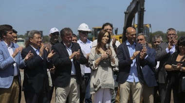 Vidal anunció el inicio de la obra de la autopista sobre la ruta nacional 5