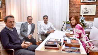 Katopodis, Descalzo y Zabaleta se reunieron con Cristina Kirchner