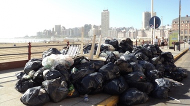 Caos en Mar del Plata por el paro de los municipales