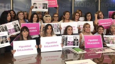 Reclaman mayor presencia de mujeres en la Justicia
