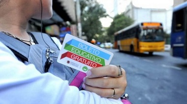 Comenzó la inscripción del Boleto Estudiantil Gratuito