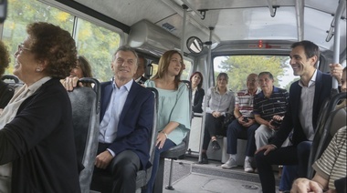 Vidal se mostró junto a Macri en Junín