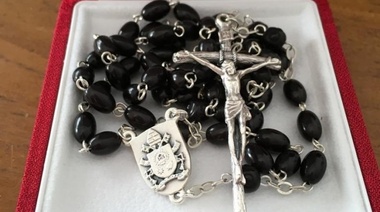 El Papa Francisco le envió un rosario a Amado Boudou