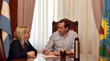 Garro anunció la incorporación de Carolina Píparo al Gabinete municipal
