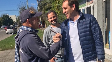 Garro encabezó un nuevo timbreo de Cambiemos en La Plata