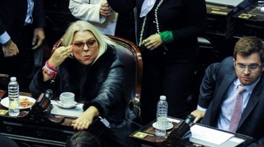 Carrió y Massot se dijeron de todo en los pasillos de Diputados