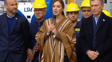 Macri y Vidal visitaron Bragado para anunciar una inversión ferroviaria