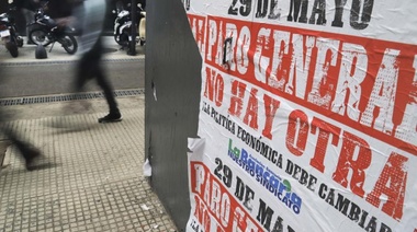 Comenzó el quinto paro general de la CGT en la era Macri